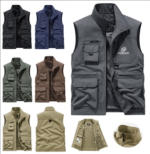 Men's Outdoor Utility Polyester Vest
